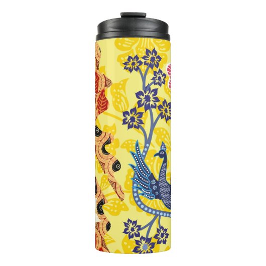 Bouteilles Isothermes motifs batik indonésiens avec plan très distinctif (Devant)