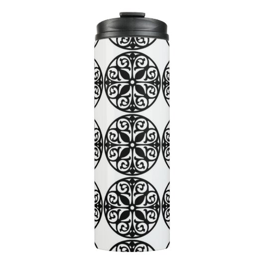 Bouteilles Isothermes Motifs de défilement de styles classiques (Devant)