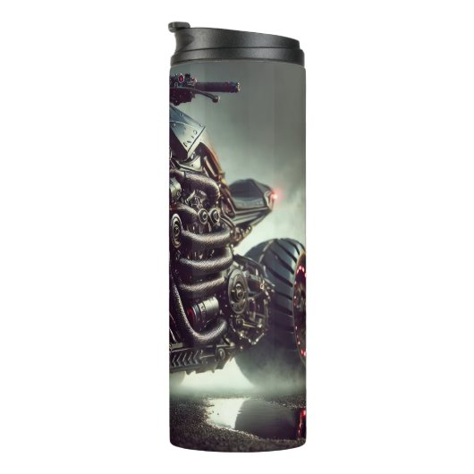 Bouteilles Isothermes Motocyclette futuriste avec voyants (Tourné sur la droite)