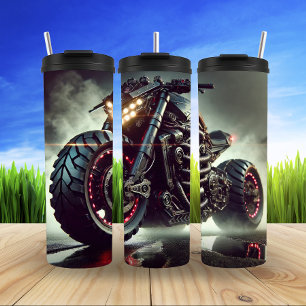 Bouteilles Isothermes Motocyclette futuriste avec voyants