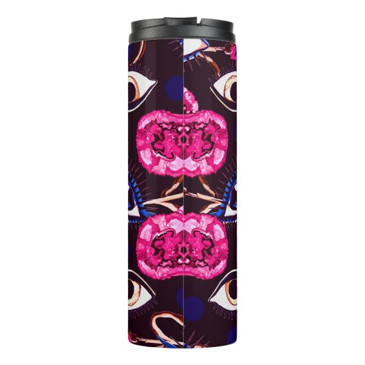 Bouteilles Isothermes Mountain eye. Abstract pattern (Dos)