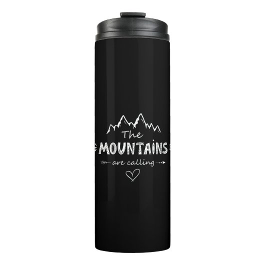Bouteilles Isothermes Mountain Lover Thermal Tumbler (Devant)