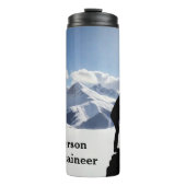 Bouteilles Isothermes Mountaineering with Climber Silhouette personalize (Devant)