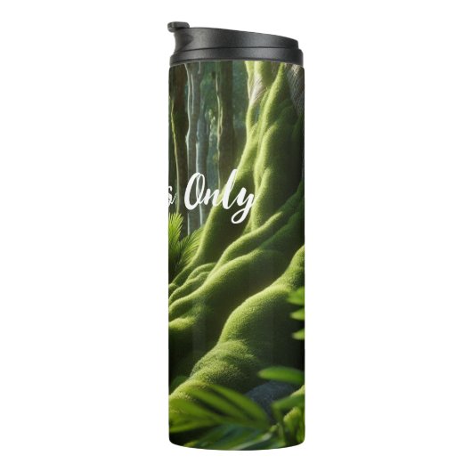 Bouteilles Isothermes Mousse verte écoterrestre dynamique (Tourné sur la droite)