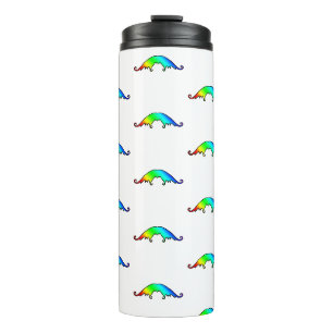 Bouteilles Isothermes Moustache arc-en-ciel fantaisie