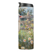 Bouteilles Isothermes Moutons de printemps avec peinture Fleur sauvage (Tourné sur la droite)