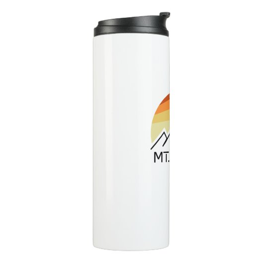 Bouteilles Isothermes Mt. Daniel Washington Retro (Tourné sur la gauche)