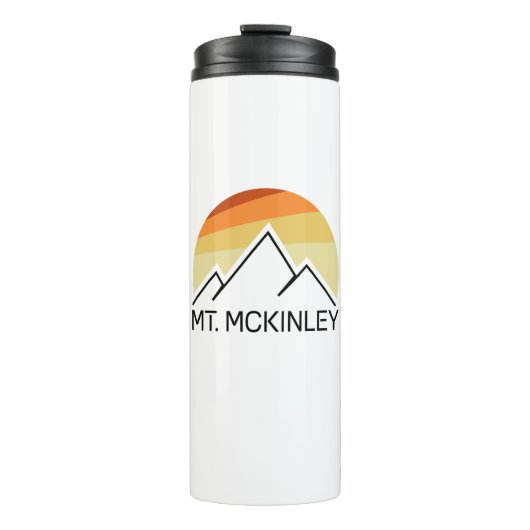 Bouteilles Isothermes Mt. McKinley Alaska Retro (Devant)