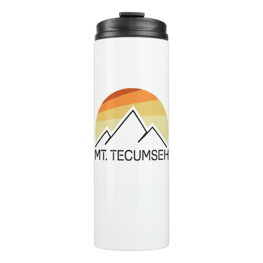Bouteilles Isothermes Mt. Tecumseh New Hampshire Retro (Devant)
