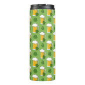 Bouteilles Isothermes Mug de bière irlandaise avec Motif Shamrock Clover (Dos)