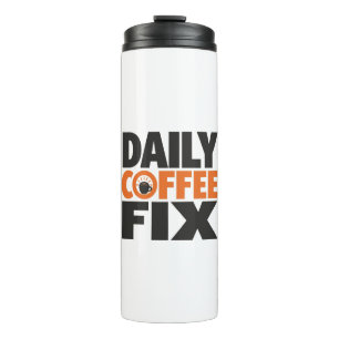 Bouteilles Isothermes Mug de café personnalisé – le carburant du matin d