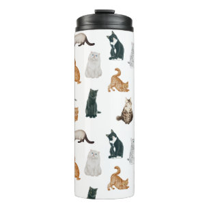 Bouteilles Isothermes Mug de chats joueurs