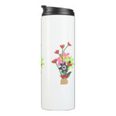 Bouteilles Isothermes mug floral (Tourné sur la droite)