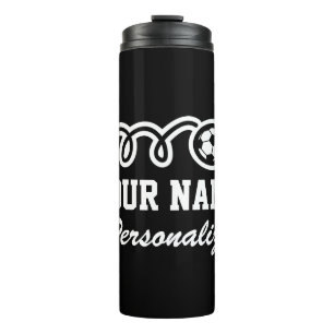 Bouteilles Isothermes Mug isotherme personnalisé pour le football en cad