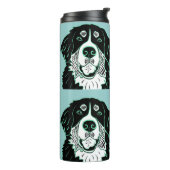 Bouteilles Isothermes Mug Latte Chien de Montagne Bernois (Tourné sur la gauche)