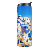 Bouteilles Isothermes Mug Santorini Grèce (Tourné sur la gauche)