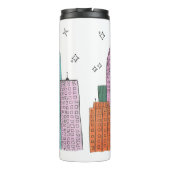Bouteilles Isothermes Mug thermique Skyline de New York (Dos)