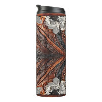 Multi-Couleurs Cuir & Aspect Lanières Mariage Rust