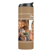 Bouteilles Isothermes Multi Photo Collage Moderne Personnalisé mère (Tourné sur la gauche)