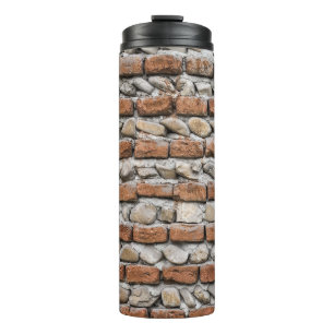 Bouteilles Isothermes mur de briques Brown