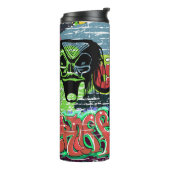 Bouteilles Isothermes Mur de graffitis : Hip hop urbain (Tourné sur la gauche)