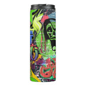 Bouteilles Isothermes Mur de graffitis : Hip hop urbain (Dos)
