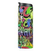Bouteilles Isothermes Mur de graffitis : Hip hop urbain (Tourné sur la droite)