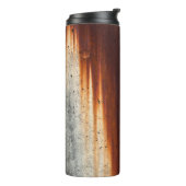 Bouteilles Isothermes Mur de grunge rouillé : Sabot texturé (Tourné sur la gauche)