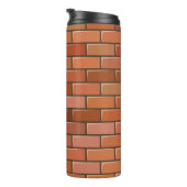 Bouteilles Isothermes mur en brique (Tourné sur la droite)