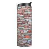 Bouteilles Isothermes Mur en brique rouge (Tourné sur la gauche)