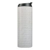 Bouteilles Isothermes Mur en briques blanches (Tourné sur la gauche)
