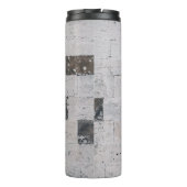 Bouteilles Isothermes Mur en ciment gris (Dos)