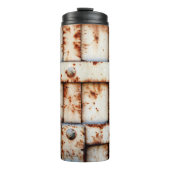 Bouteilles Isothermes Mur métallique rouillé (Devant)