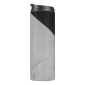 BOUTEILLES ISOTHERMES MUR PEINTE BLANC AVEC TEXTILE NOIR (Tourné sur la droite)