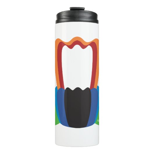 Bouteilles Isothermes Musique de voyage (Devant)