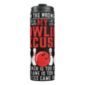 Bouteilles Isothermes My Bowling Excuse Drôle Graphisme (Devant)