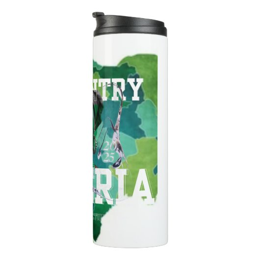 Bouteilles Isothermes My Country, Nigeria – liac.o Collection (Tourné sur la droite)