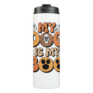 Bouteilles Isothermes My Dog Is My Boo Shirt - Drôle Dog Lover Don 2025