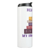 Bouteilles Isothermes My favorite sport is reading (Tourné sur la gauche)