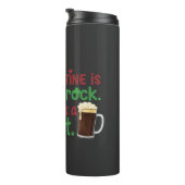 Bouteilles Isothermes My Valentine is a Shamrock Funny St. Patrick's Day (Tourné sur la droite)