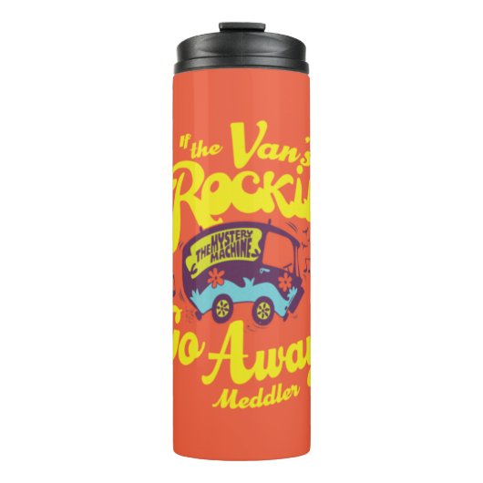 Bouteilles Isothermes Mystery Machine "Si le Rockin du Van'..." (Devant)