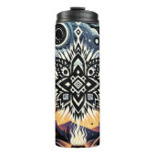 Bouteilles Isothermes Mystic Desert Tribal Art Mandala (Devant)