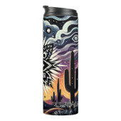 Bouteilles Isothermes Mystic Desert Tribal Art Mandala (Tourné sur la droite)