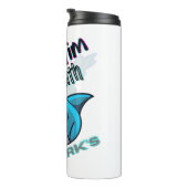 Bouteilles Isothermes nager avec des requins (Tourné sur la droite)