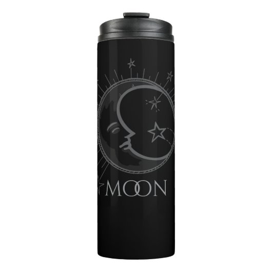 Bouteilles Isothermes [NAME] Eclectic Moon Flask Custom Name (Devant)
