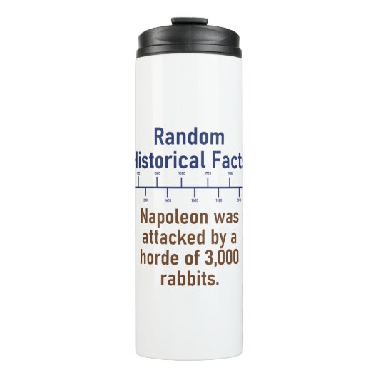 Bouteilles Isothermes Napoléon A Été Attaché - Histoire (Devant)