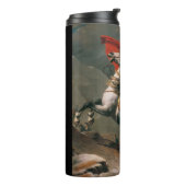 Bouteilles Isothermes Napoléon avec cheval, Col du Saint-Bernard (Tourné sur la gauche)