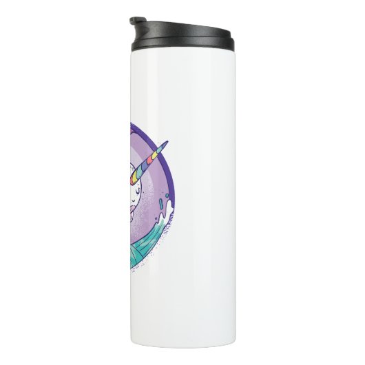 Bouteilles Isothermes Narwhale arc-en-ciel (Tourné sur la droite)