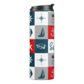Bouteilles Isothermes Nautical themed design (Tourné sur la gauche)
