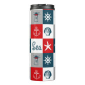 Bouteilles Isothermes Nautical themed design (Dos)